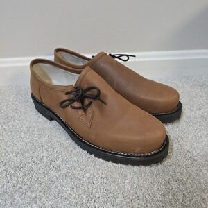 Anger Maier Loafers Men 45 EU 12US Brown Suede Shoes GERMAN OKTOBERFEST Trachten